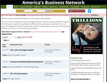 Tablet Screenshot of americasbiz.net